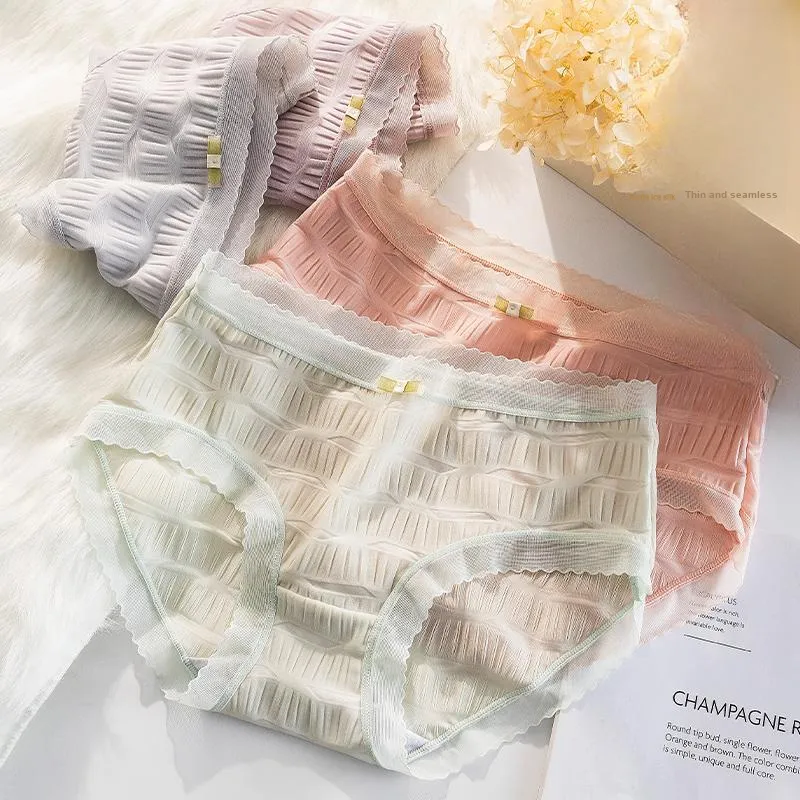 Flowers In Water Underpants Women's 4 Pack-2