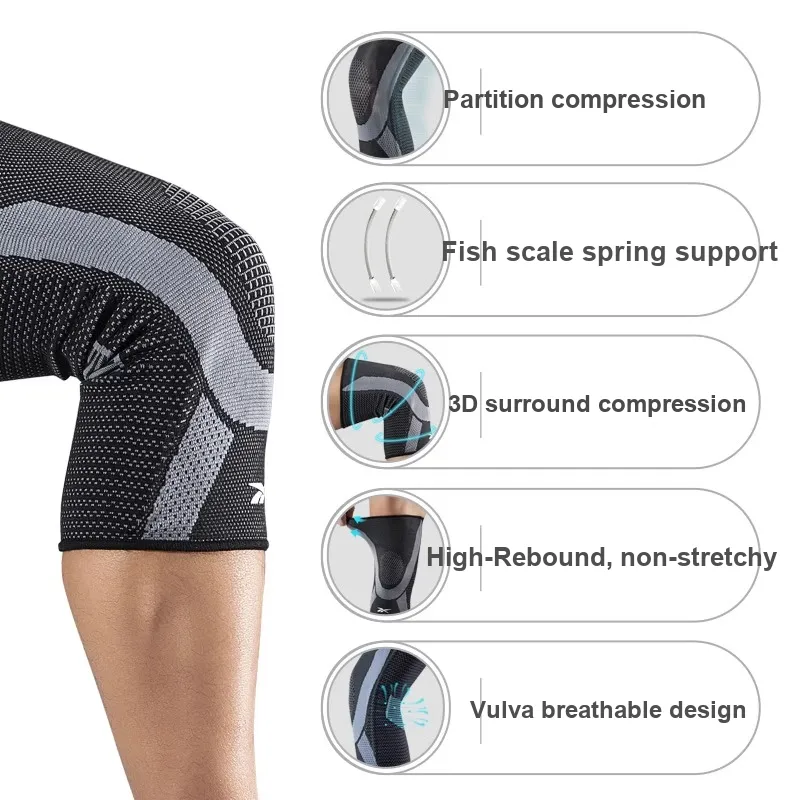 Reebok Knee Pads Running Mountaineering Hiking Unisex-6