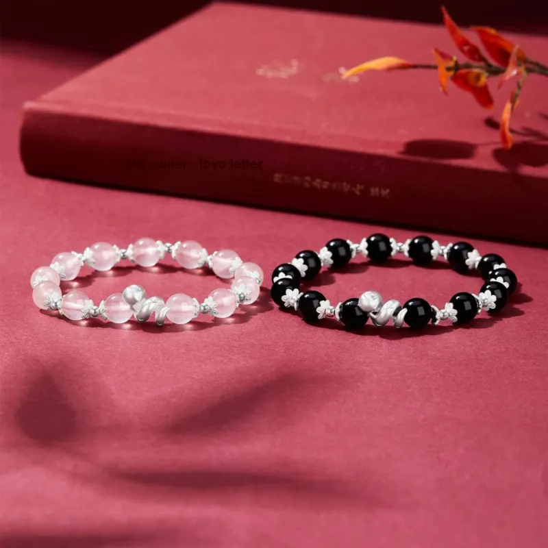 Lao Feng Xiang Crystal Bracelets Unisex-6