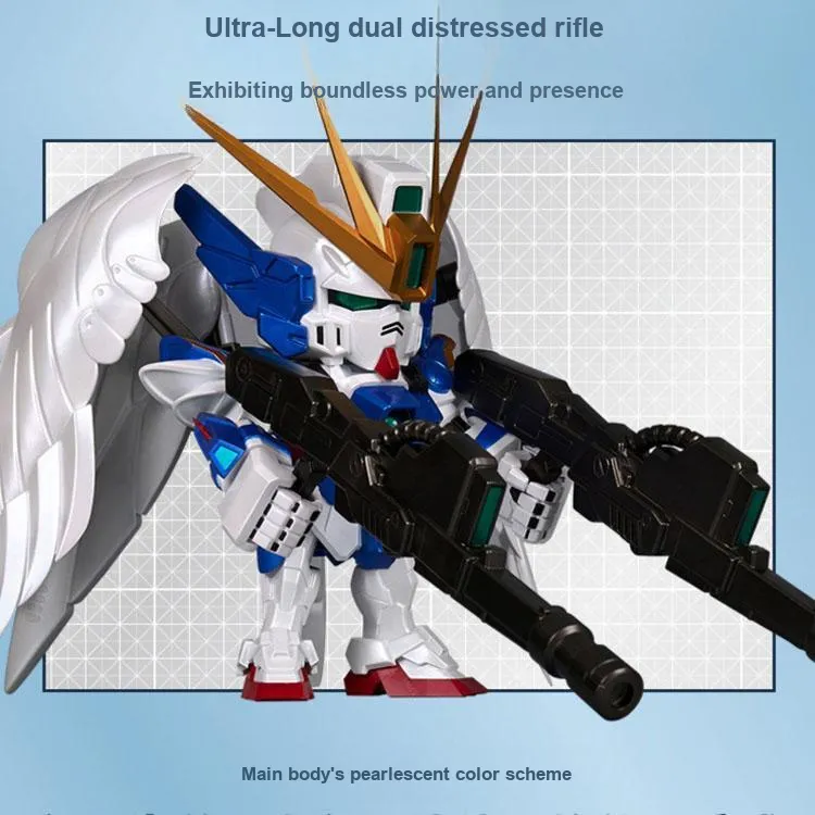 BANDAI QMSV Wing Gundam Zero EW Assembled Models-3