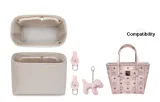 [Pink]Flannelette Liner+Abrasion-Resistant Buckle (Comes with Charm)