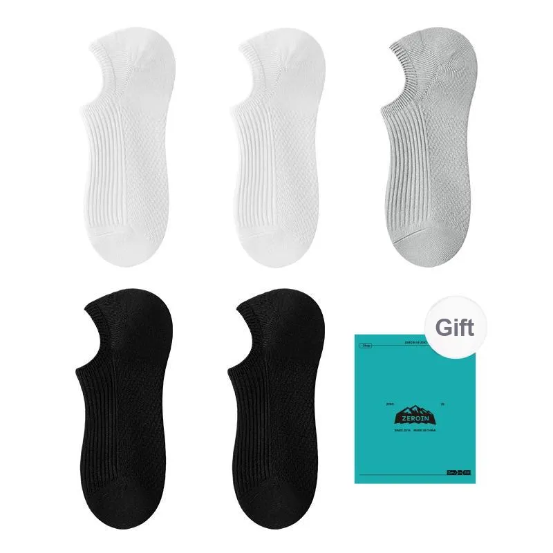 ZEROIN No Show Socks Unisex 5 Pack-22