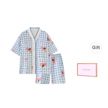 ANVINAL Pajama Gift Boxes Women's Blue