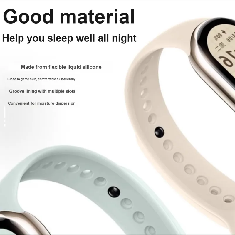 IKYOU Watch Band Xiaomi Compatibility 190mm Silicone Material-8
