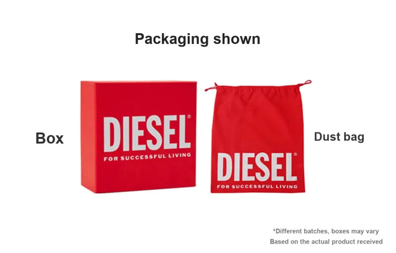 DIESEL Polyurethane Coin Purse Extra Small Women's Red-5