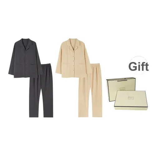 MIIOW Домашняя одежда и пижамы комплект унисекс 2 комплекта