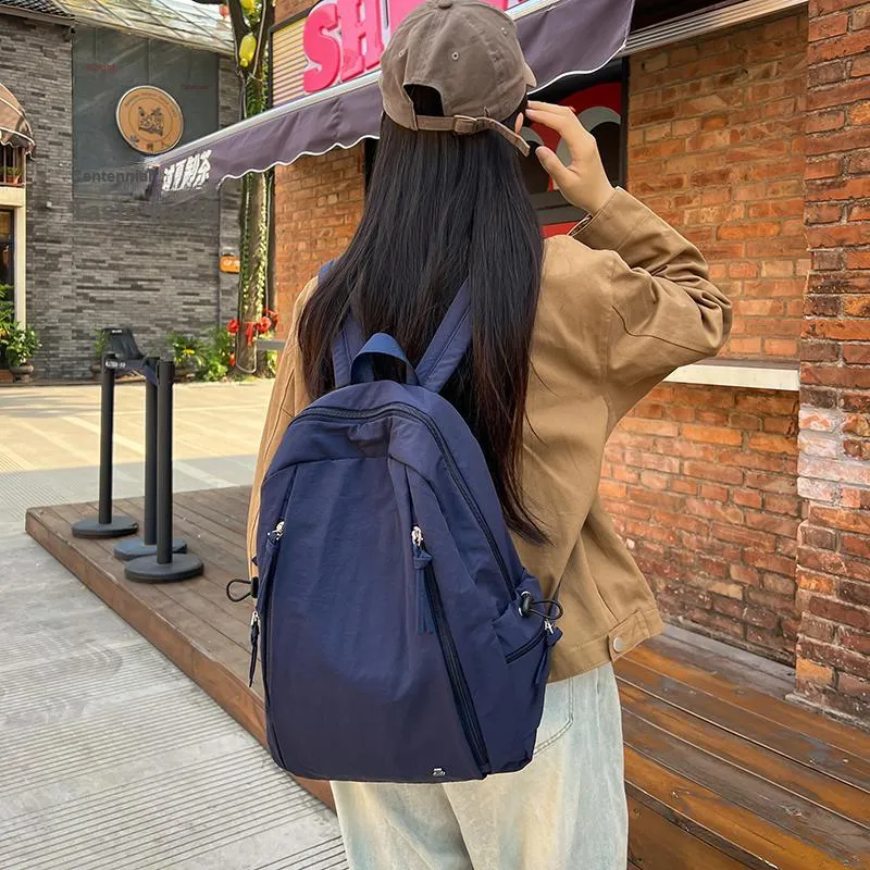 XIANGSU Nylon Backpack Unisex Multicolor-3
