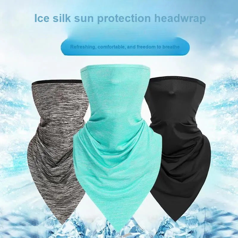 GXT Riding Equipment Cycling Headwrap Unisex Ice Silk-2