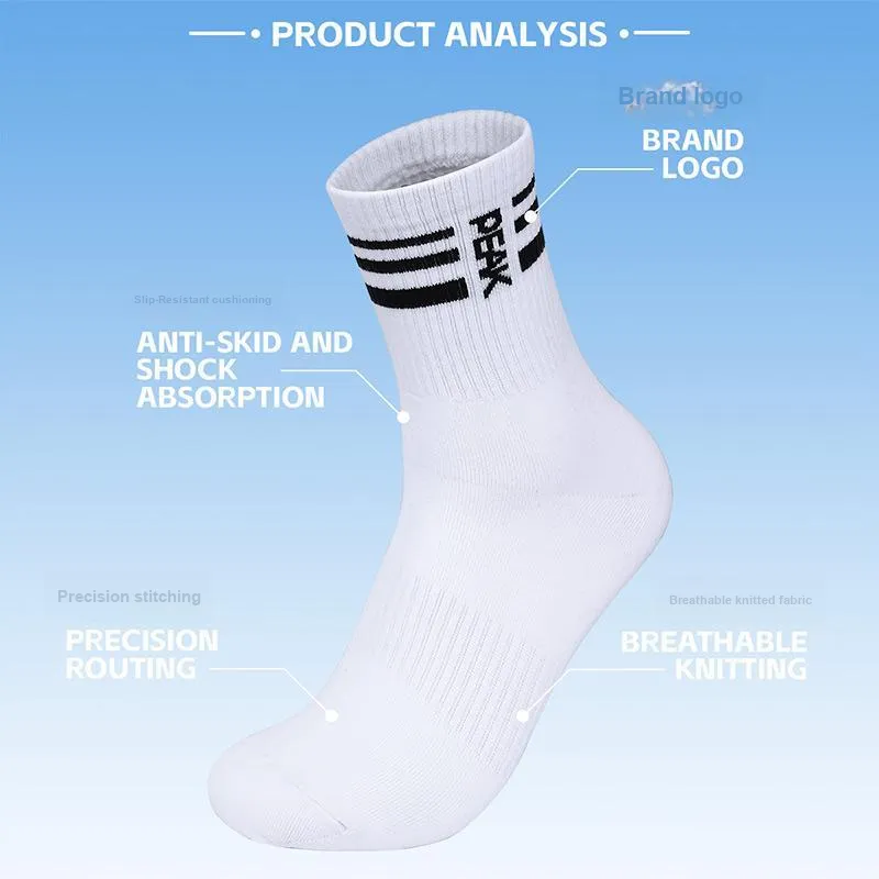 PEAK Mid Calf Socks Unisex 7 Pack-2