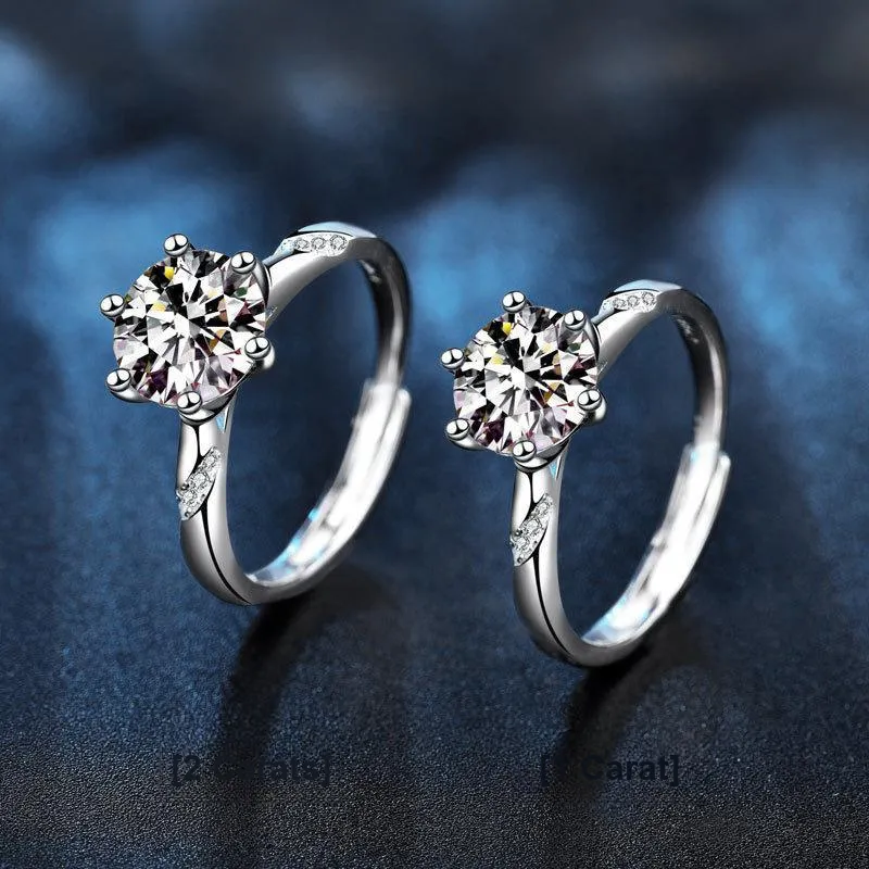 WUMZK 925 Sterling Silver Rings Unisex-2