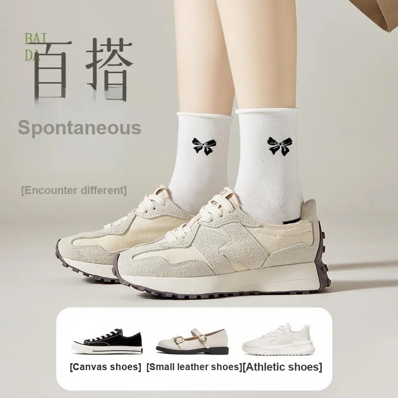 MIIOW Mid Calf Socks Women's 6 Pack-2