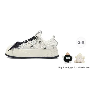 ON MAX Paper Airplane Series Skateboard Shoes Unisex Low Top White