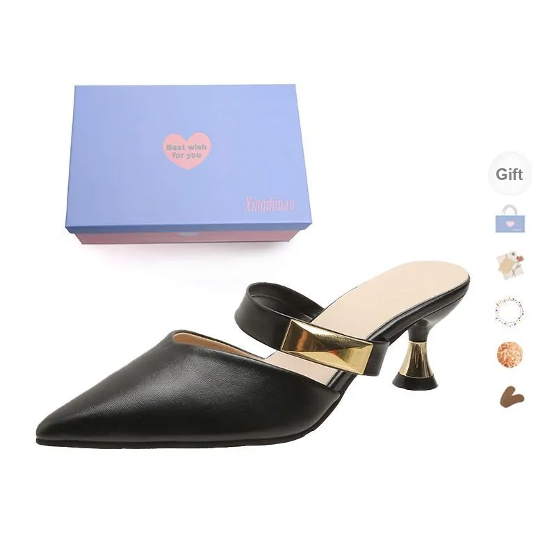 Xingdiman Wrap toe Slippers Women's Box-14