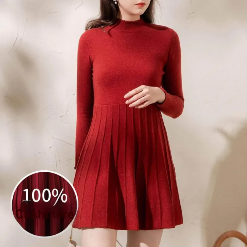 SNOWFORTE Long Sleeved Dresses Women's-4