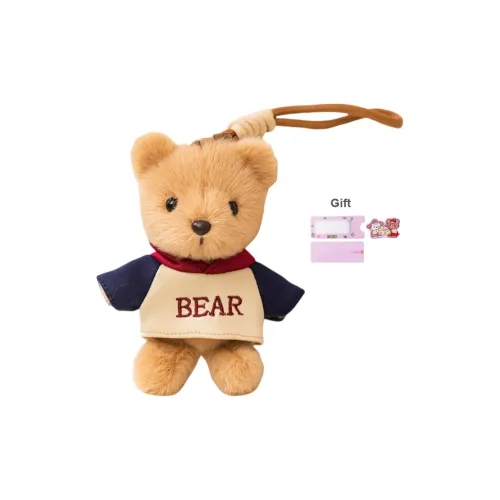 AOLETU Милый Little Медвежонок Benny Куклы Плюшевый Брелок 15 см Высота