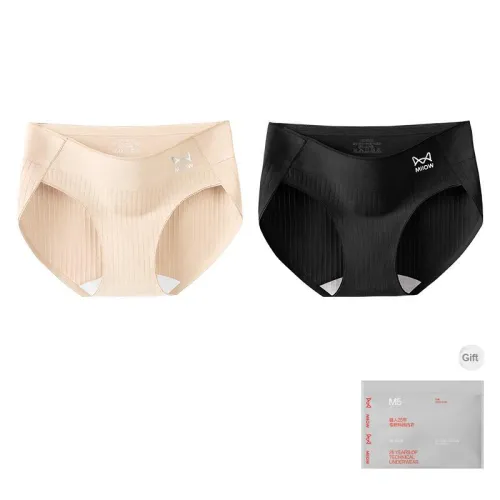 MIIOW Trend Party Series Underpants Women's Shopping Bag 2 Pack