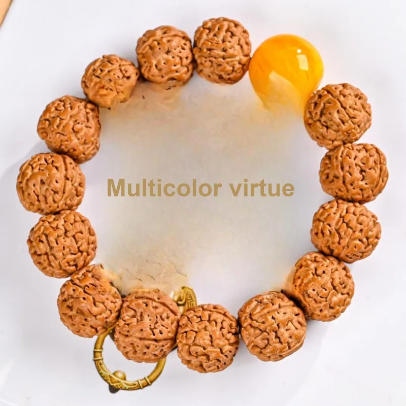 WUDE King Kong Bodhi Seeds Bracelets Unisex-13