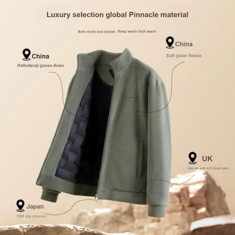 Red bean Down Jackets Unisex-4
