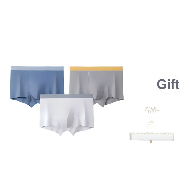 XIA.WA.ZHI.XIU Underpants Men's Box 3 Pack-8
