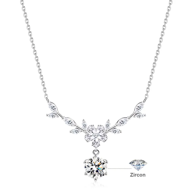 GUDS GAVE S925 Silver Necklaces Women's-0