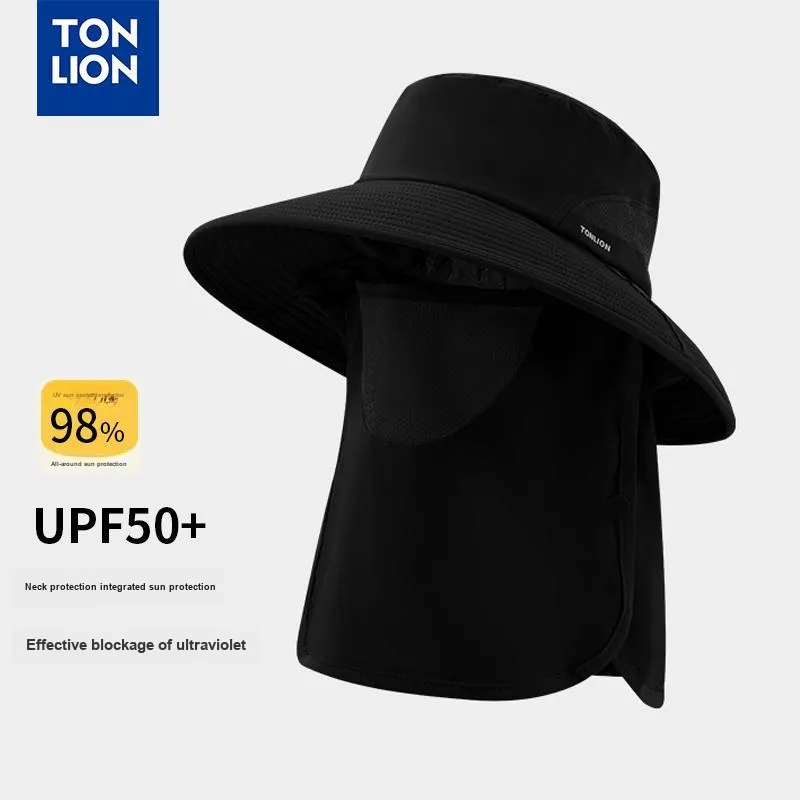 Tonlion Polyester Bucket Hats Unisex-6