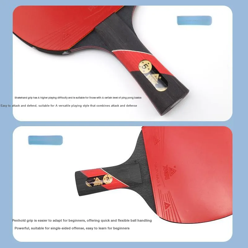 PEAK Ping Pong Paddles Unisex All Wood Double Beat-9