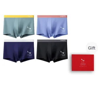 RED DRAGONFLY Underpants Men's Box 4 Pack