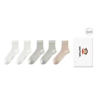 PAUL FRANK Mid Calf Socks Men's 5 Pack