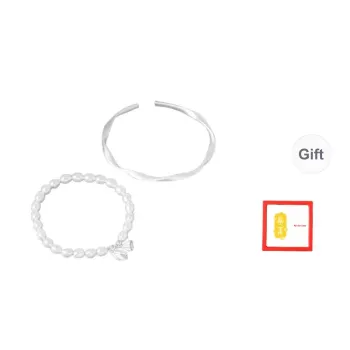 Hkgd S999 Fine Silver Bracelets Unisex