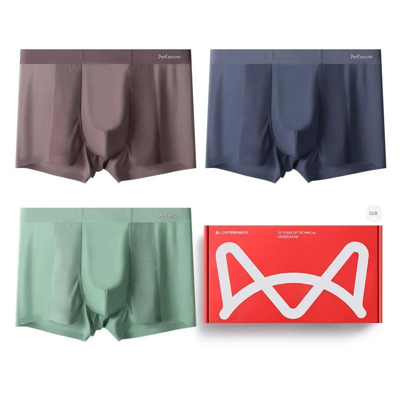 MIIOW Underpants Men's Box 3 Pack-4