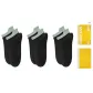 [3 Pack]3 Black
