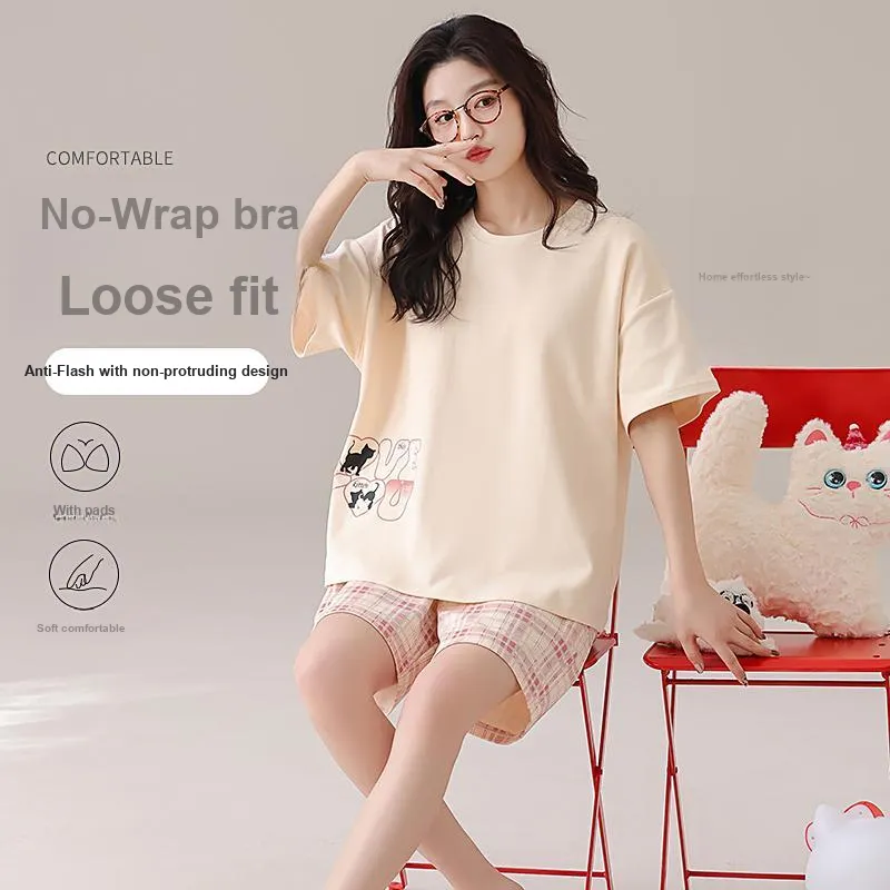 Pretty lady Women's Pajama Sets-2