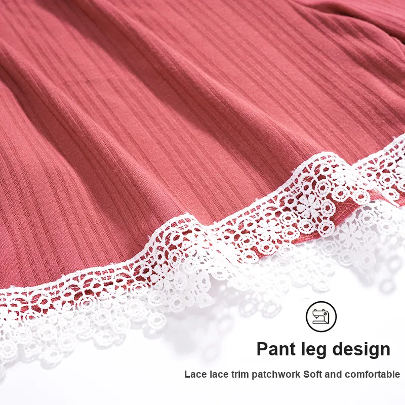 Mulong Family Pajama Pants Women's Scarlet-4