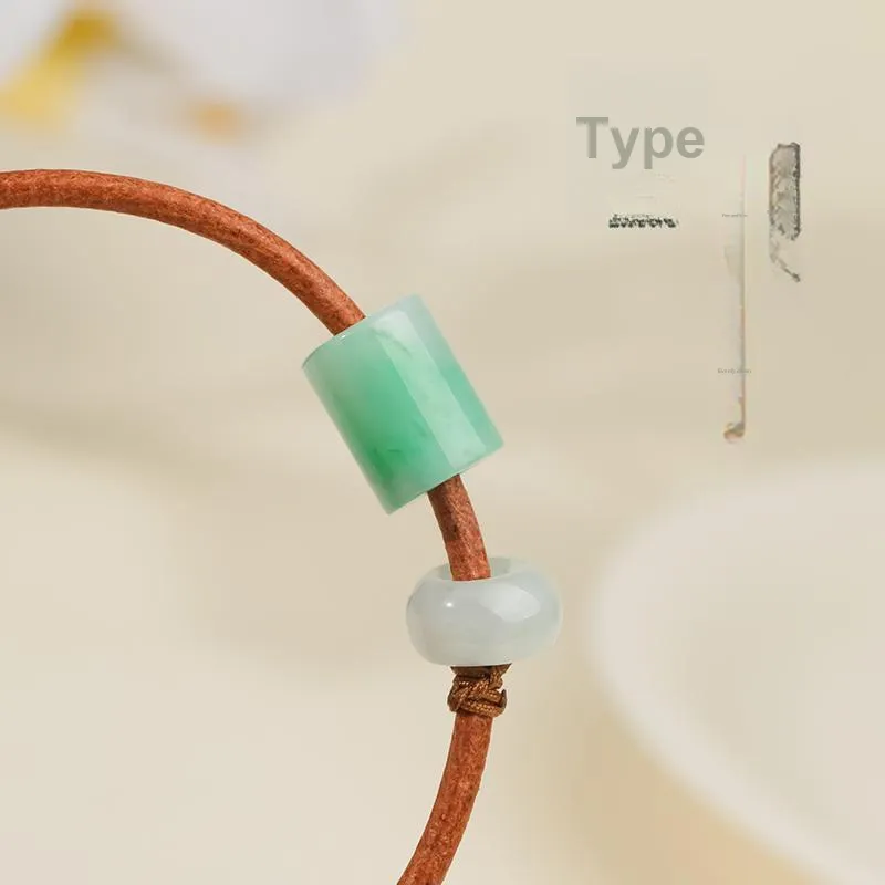 With The Heart Of The Jade Glutinous Jade Jadeite Bracelets Women's-5