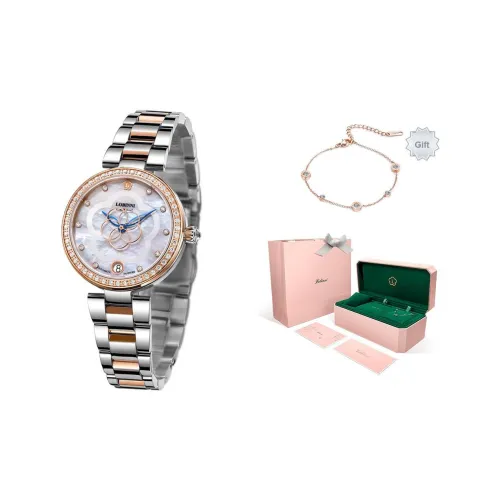 LOBINNI L Автоматический Механический Movement Женские Часы 38 мм Жемчужная Раковина Цвет