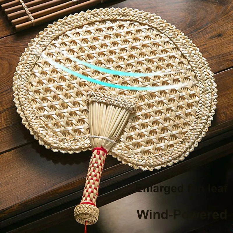Pleasant Language Wheat Straw Fan-2
