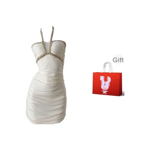 AURORA MUSE Slip Платье Женское Белое