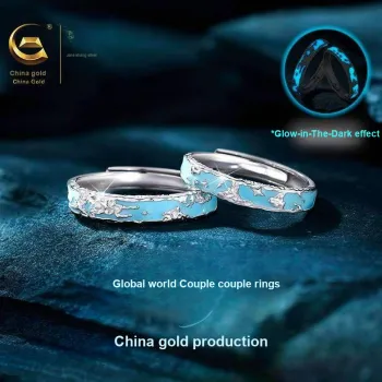 ZSY Silver 925 Rings Unisex Box