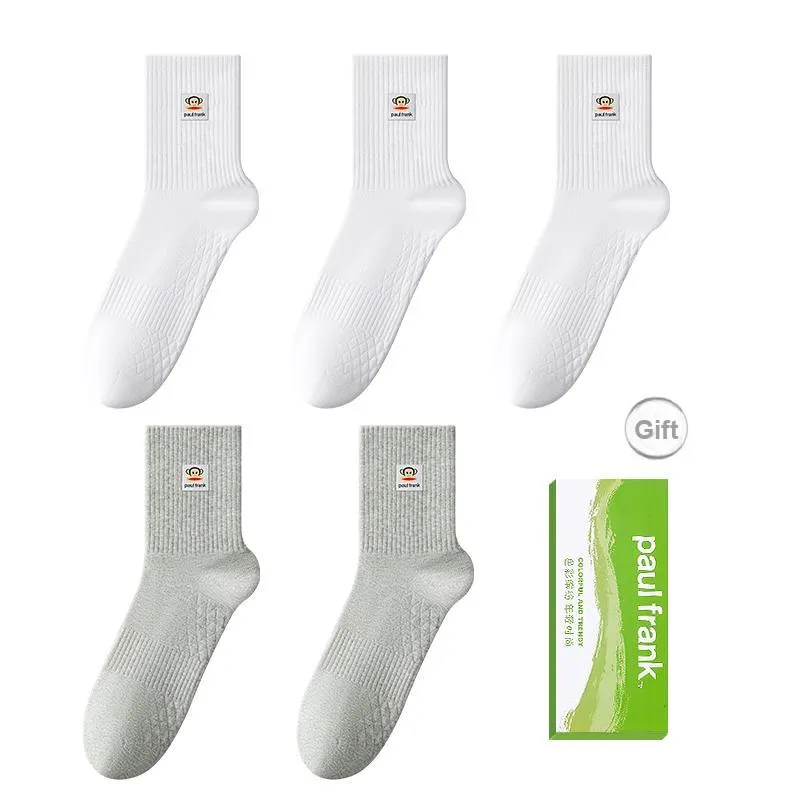 PAUL FRANK Knee High Socks Men's Box 5 Pack-14