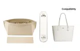 City33 Glacier White Shoulder Pads+Beige Liner+Beige Base Pad