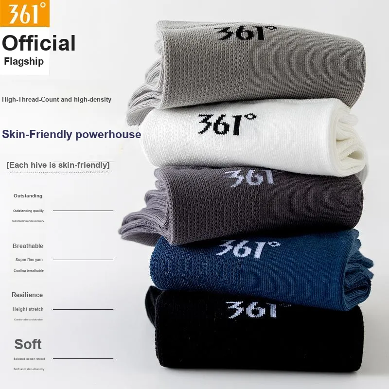 361° Mid Calf Socks Men's Combo Set-2