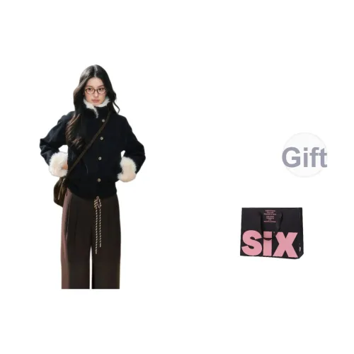 CTRTRC Черный Женские Меховые изделия