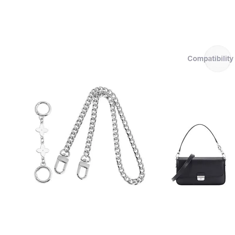 Ingenuity Handmade Metal Bag Accessory Women's Gold Tone/White-7
