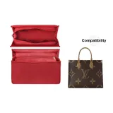 Onthego Red Plush Liner (Compatible with Medium Size)