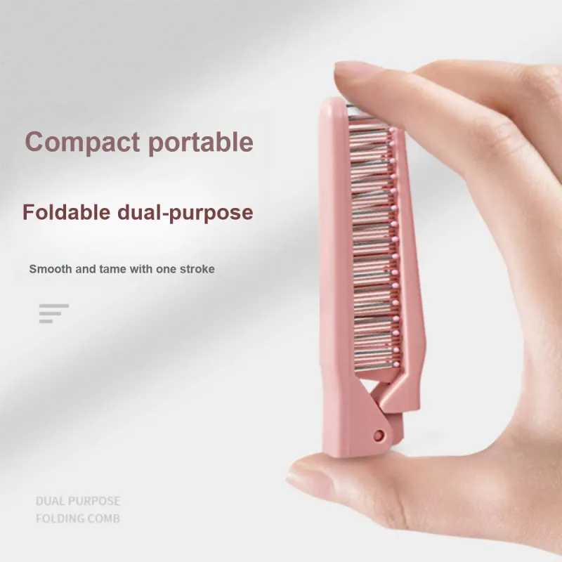 Malian Foldable Mini Comb Fine Toothed Forehead Comb With Portable Design-2
