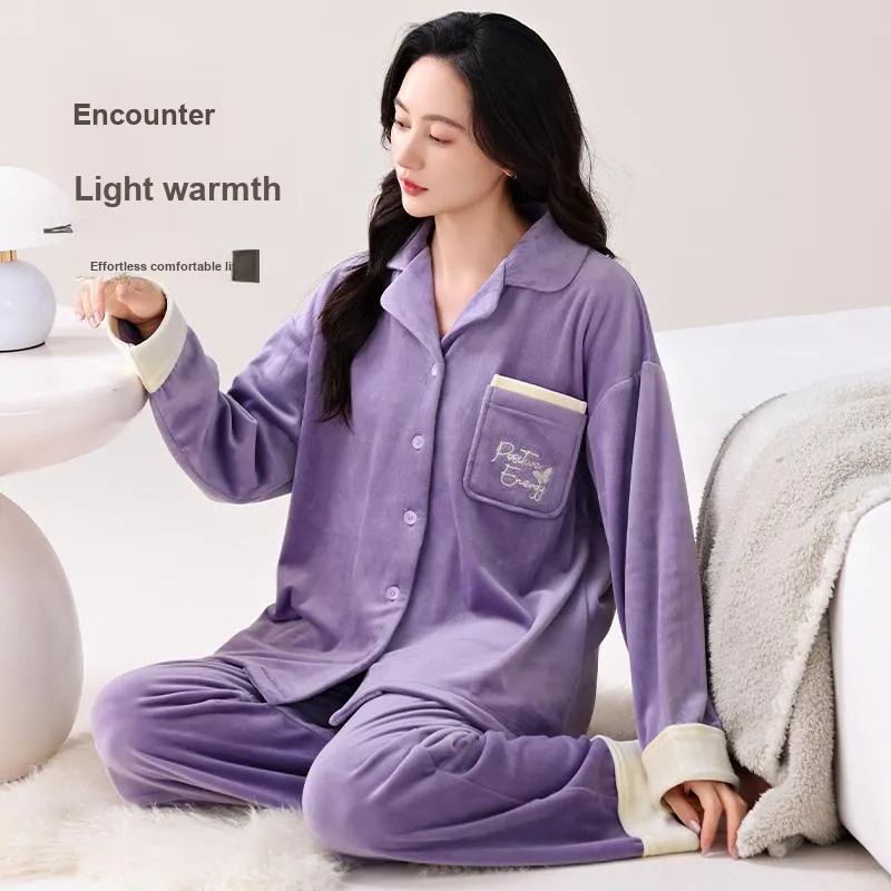 UAVAE Pajama Set Women's Image Color-3