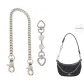 White Camellia Extender Chain+Decorative Chain