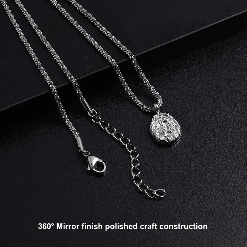 MAGICPOLE Titanium Steel Necklaces Unisex-2