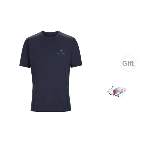 Arcteryx T-Shirts Men Phantom Blue Gift Box Sets