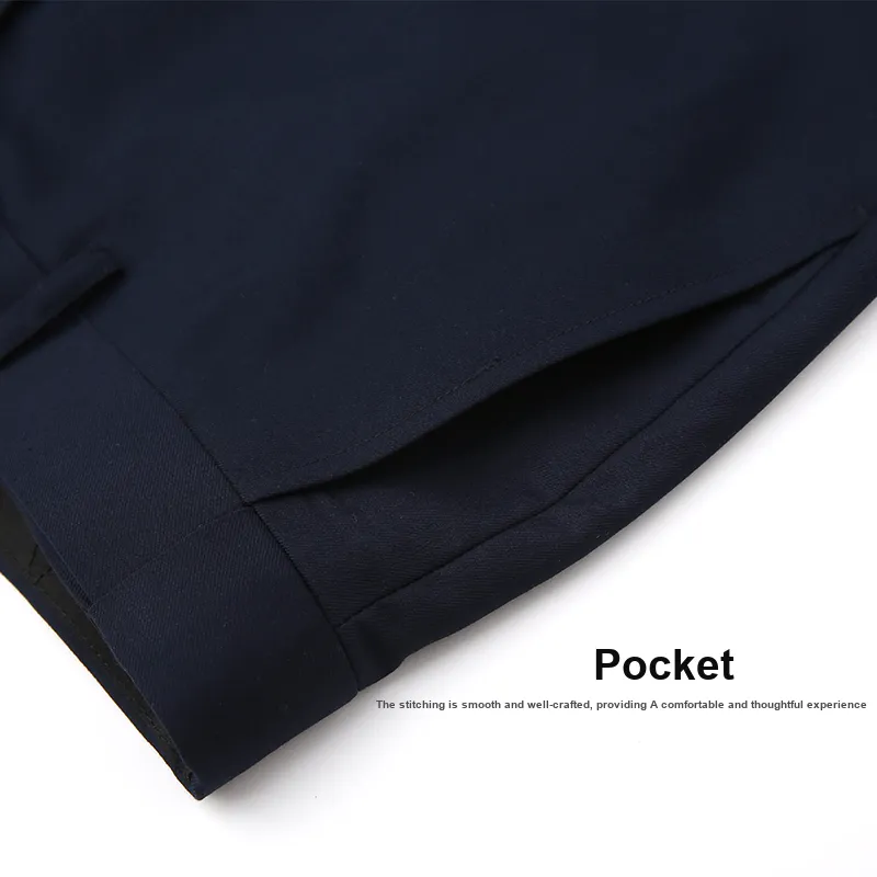 FIRS Suit Trouser Men's Navy Blue-3